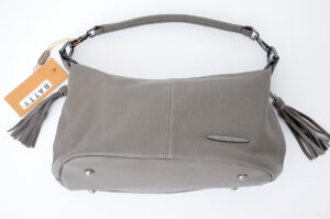 Сумка Batty BR1704-L сіра ручка на плечі